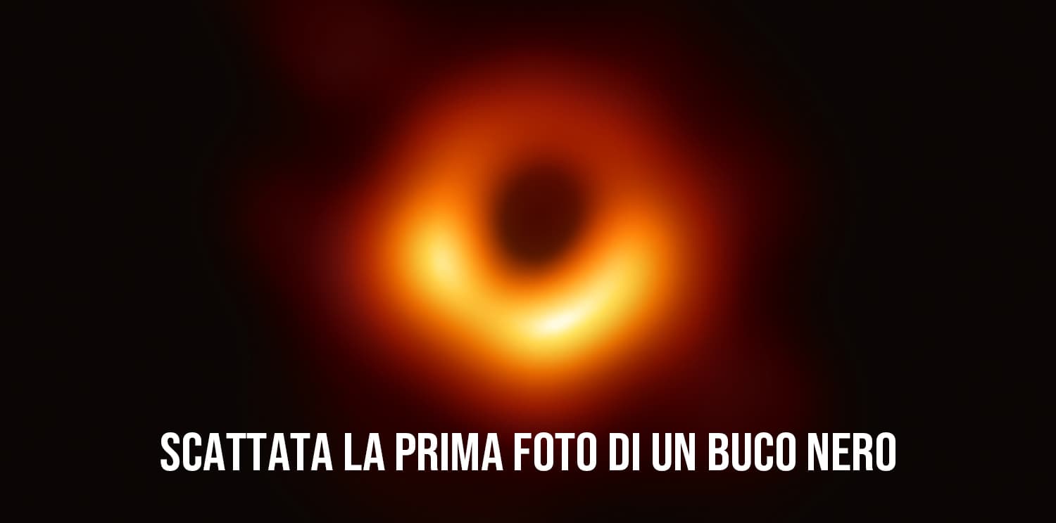 La prima foto di un &quot;Buco Nero&quot;.