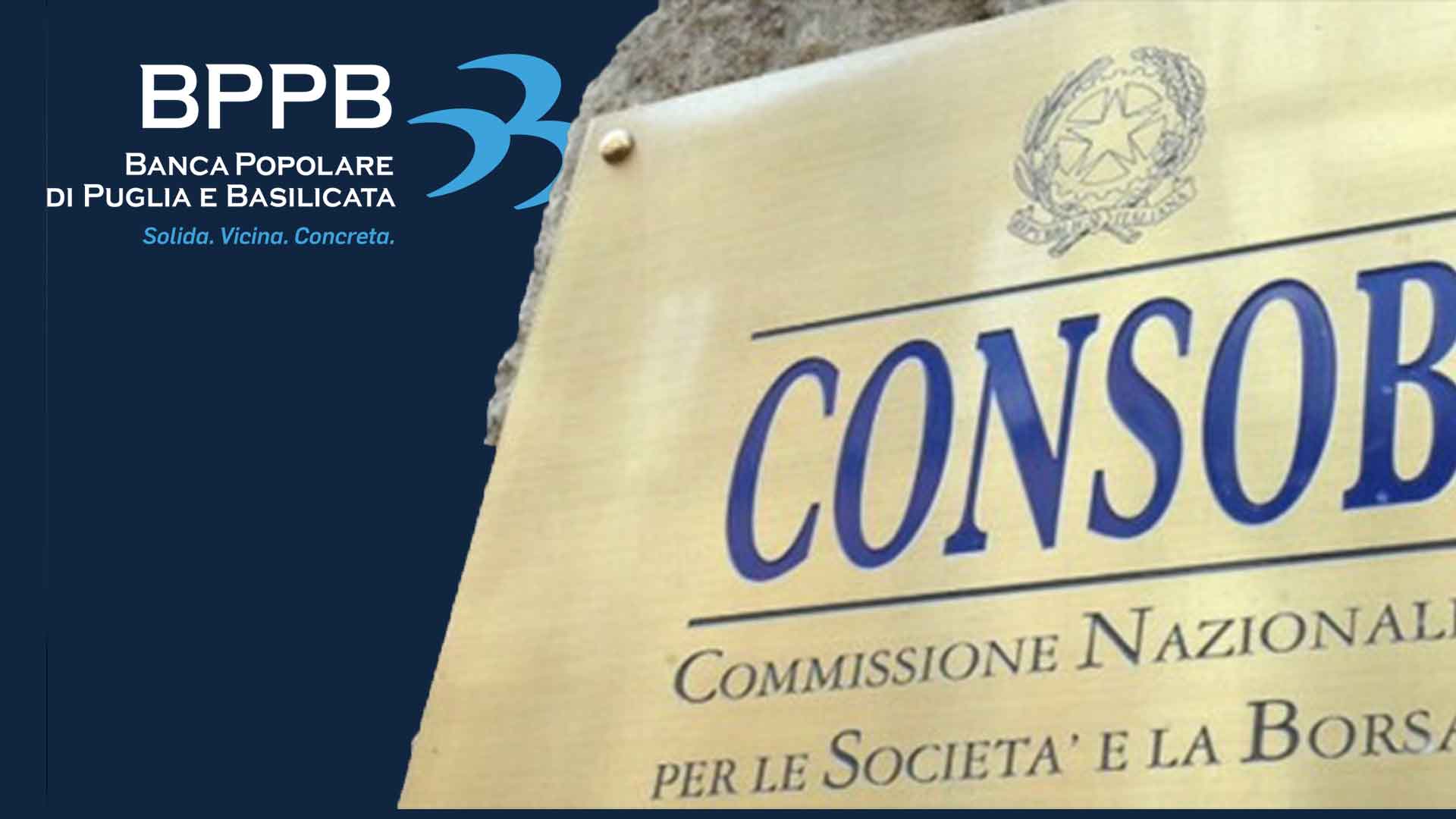 Arbitro Consob condanna Banca Popolare Puglia e Basilicata